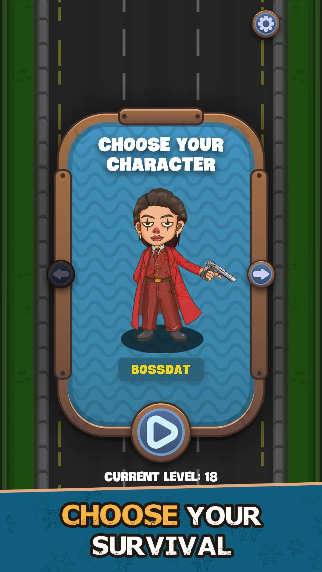 GOC Running Survivor gameplay screenshot
