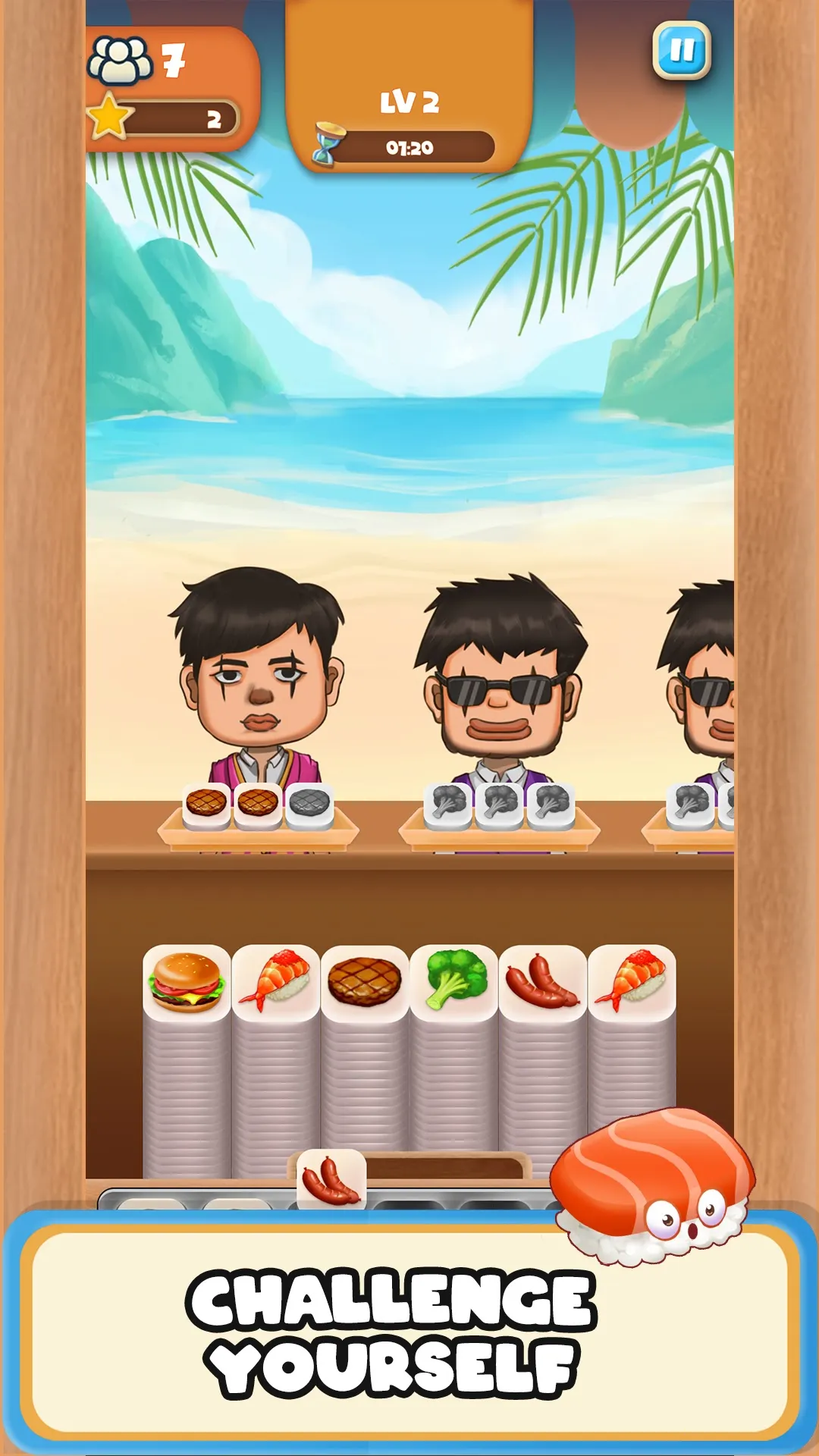 GOC Snack Tile Bar gameplay screenshot