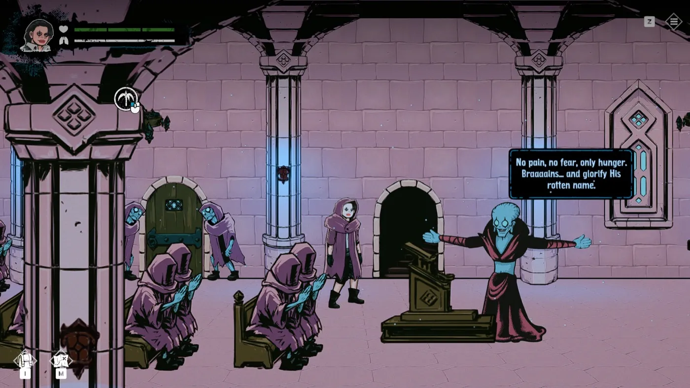 Zombie Clown Trap gameplay screenshot